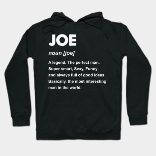 Joe Name Gift design Hoodie